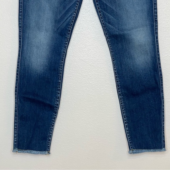 7 FOR ALL MANKIND The Ankle Skinny Mid Rise Skinny Leg Jeans Sz 28 - Picture 4 of 13